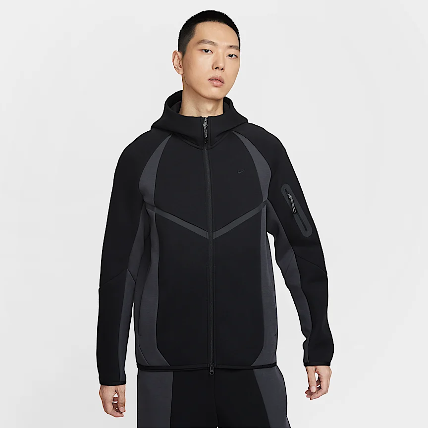 NIKE Tech — Men's Full-Zip Fleece Windrunner Jacket