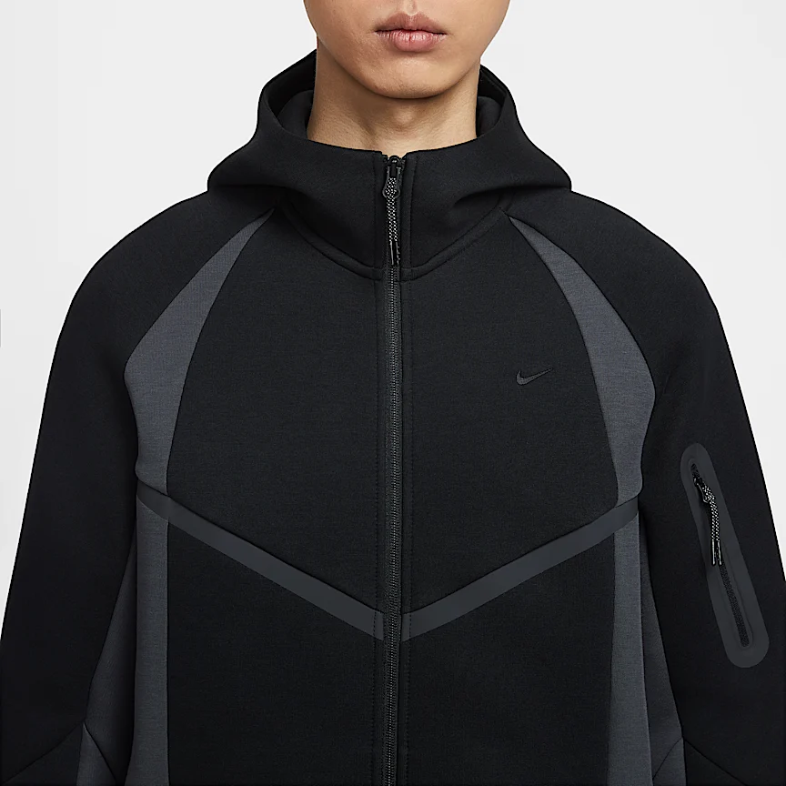 NIKE Tech — Men's Full-Zip Fleece Windrunner Jacket - Image 4