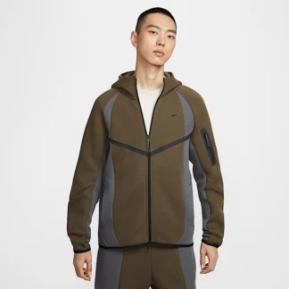 NIKE テック — メンズ フルジップ フリース ウィンドランナー ジャケット