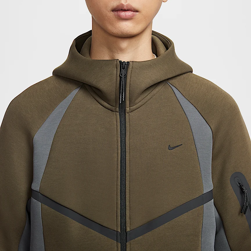 NIKE テック — メンズ フルジップ フリース ウィンドランナー ジャケット - Image 4