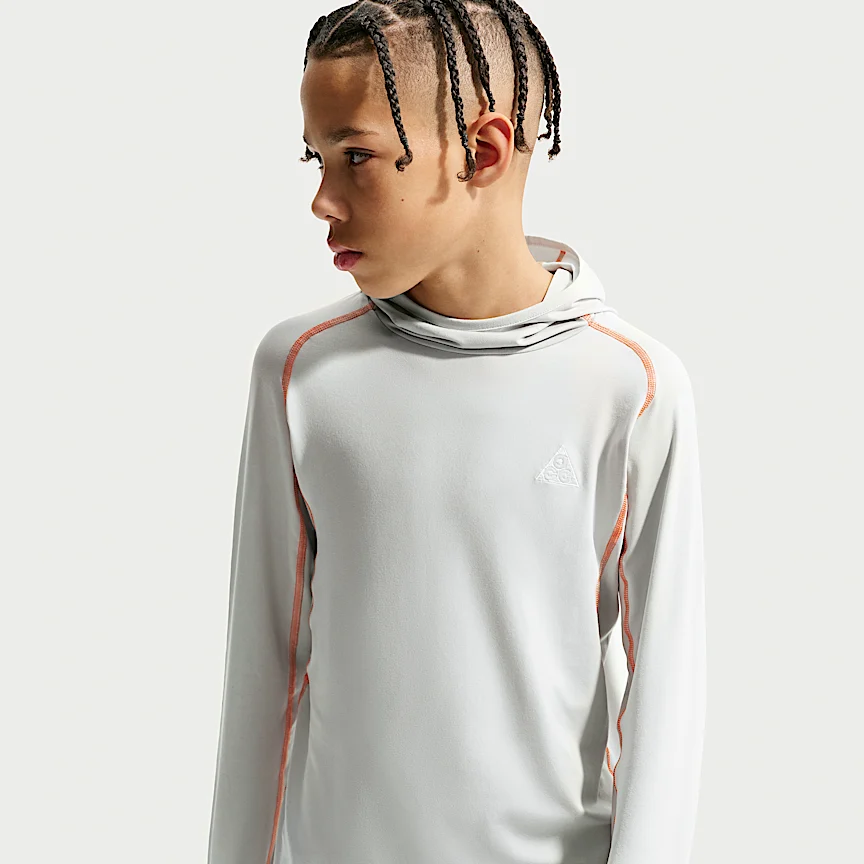 NIKE ACG — Big Kids' UV Long-Sleeve Top - Image 3