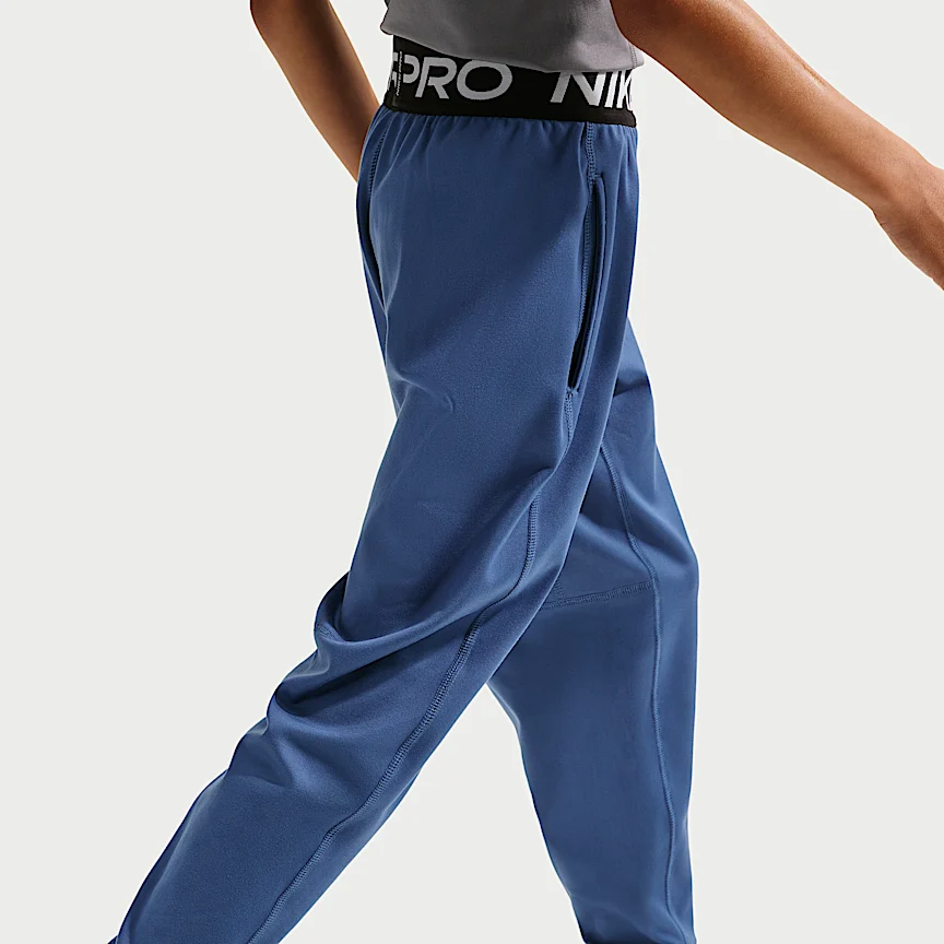 NIKE Pro — Big Kids' (Boys') Dri-FIT Fleece Pants - Image 3
