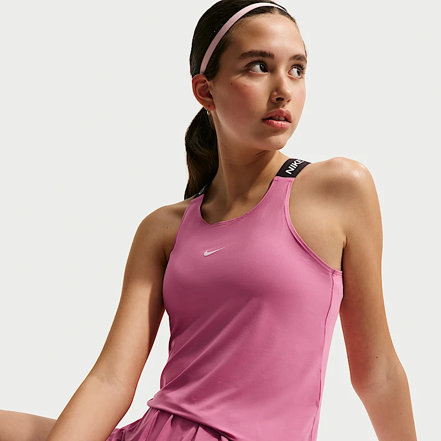 NIKE Pro — Big Kids' (Girls') Dri-FIT Tank Top - Image 3