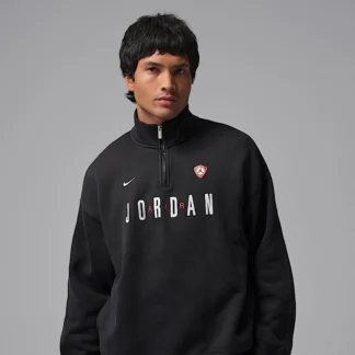 NIKE Jordan Flight — Men's Graphic Fleece 1/4-Zip