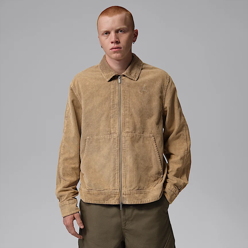 NIKE Jordan Flight — Men's Corduroy Chore Jacket