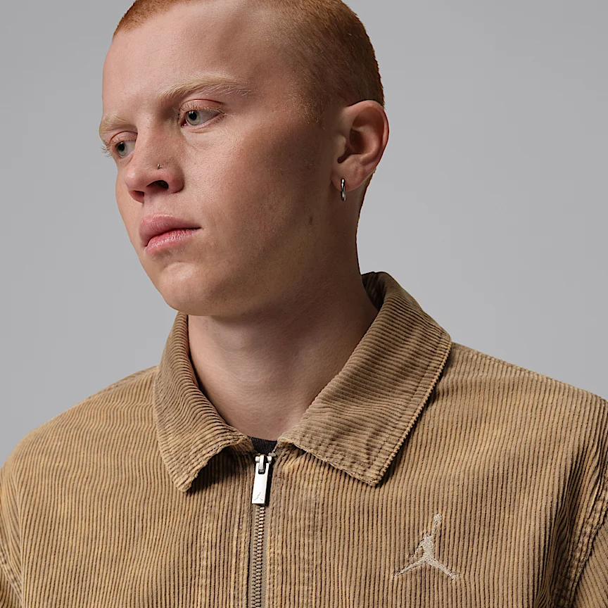 NIKE Jordan Flight — Men's Corduroy Chore Jacket - Image 3