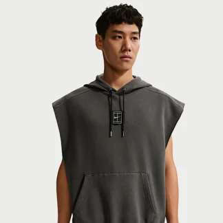 NIKE Nikeコート スラム — メンズ テニス スリーブレス プルオーバー パーカー