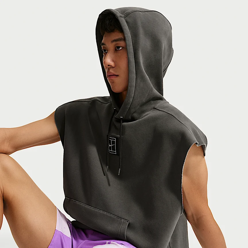NIKE Nikeコート スラム — メンズ テニス スリーブレス プルオーバー パーカー - Image 3