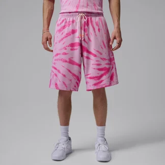 NIKE ジョーダン ブルックリン フリース — メンズ タイダイ フェスティバル ショートパンツ