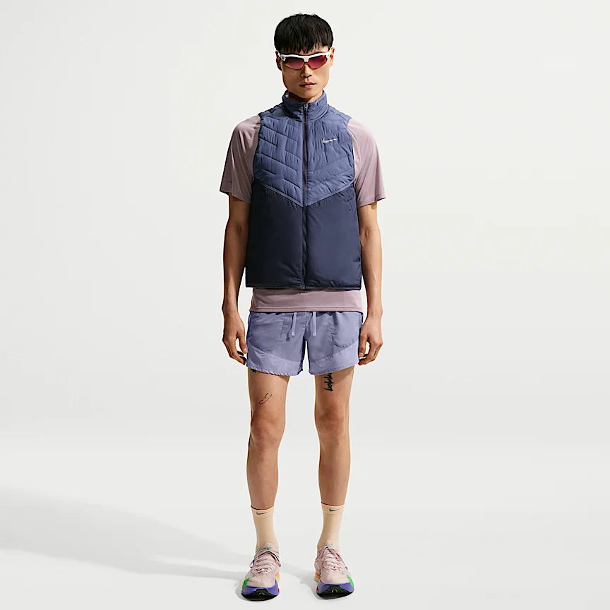 NIKE ストライド — メンズ Dri-FIT 13cm ランニングショートパンツ (インナー付き)