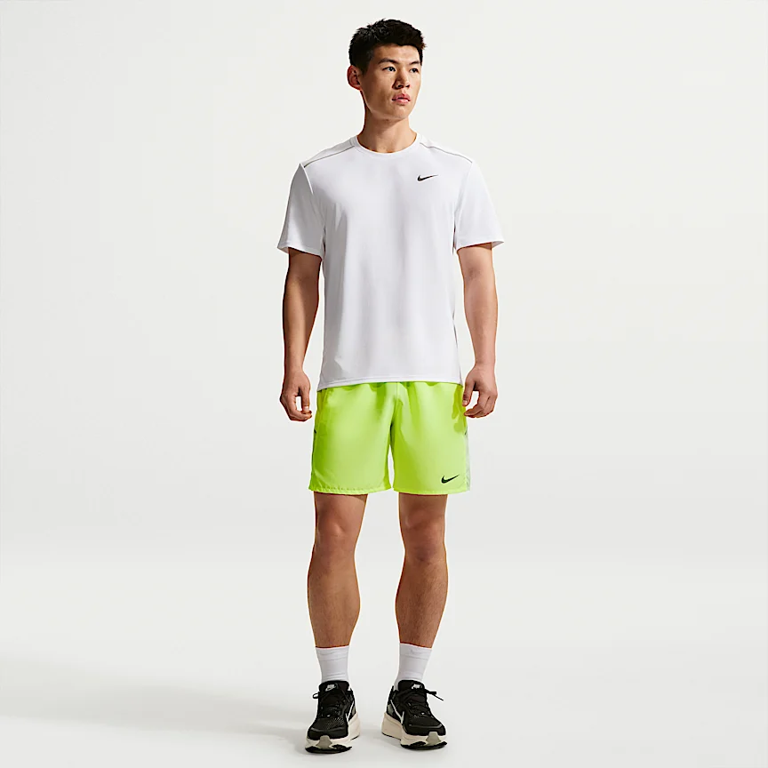 NIKE マイラー — メンズ Dri-FIT UV プロテクション ショートスリーブ ランニングトップ - Image 4