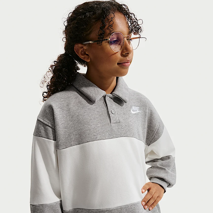 NIKE スポーツウェア クラブ — ジュニア フレンチテリー ラグビー - Image 2