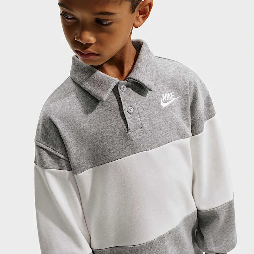NIKE スポーツウェア クラブ — ジュニア フレンチテリー ラグビー - Image 3