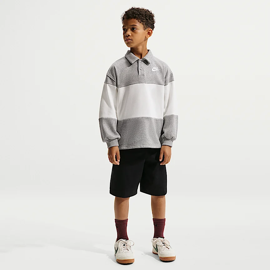 NIKE スポーツウェア クラブ — ジュニア フレンチテリー ラグビー - Image 7