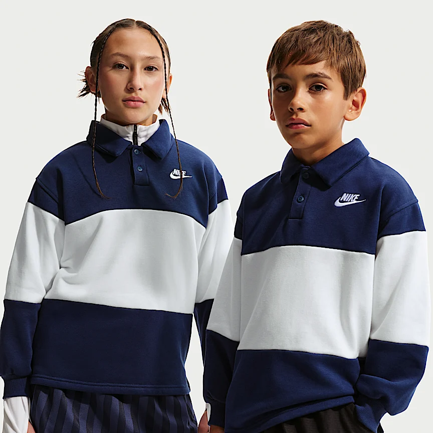 NIKE スポーツウェア クラブ — ジュニア フレンチテリー ラグビー