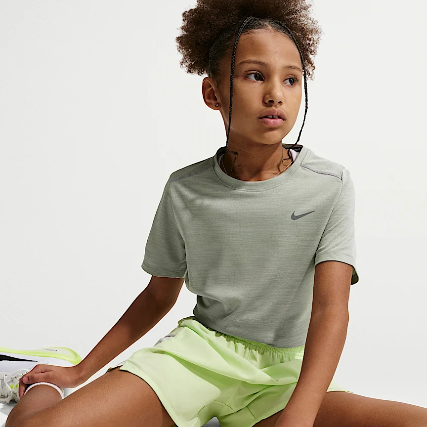 NIKE マイラー — ジュニア Dri-FIT ショートスリーブ トップ - Image 3