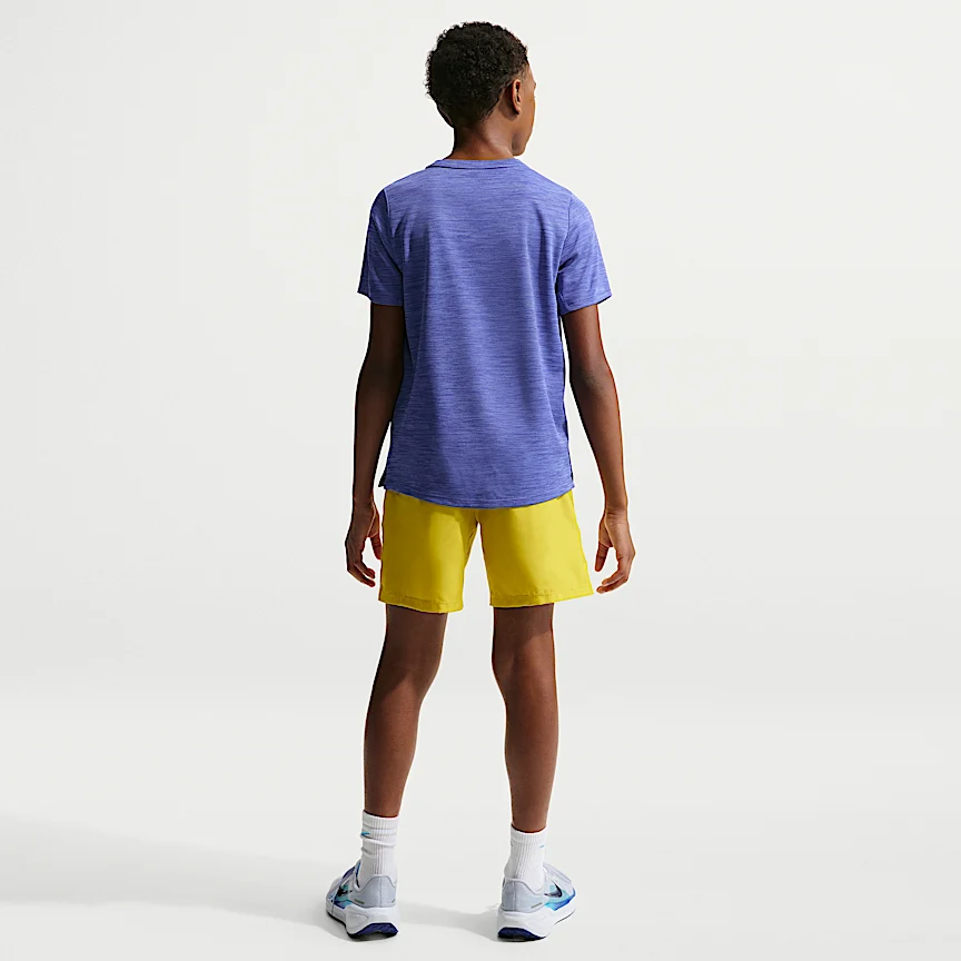 NIKE Miler — Big Kids' Dri-FIT Short-Sleeve Top - Image 5