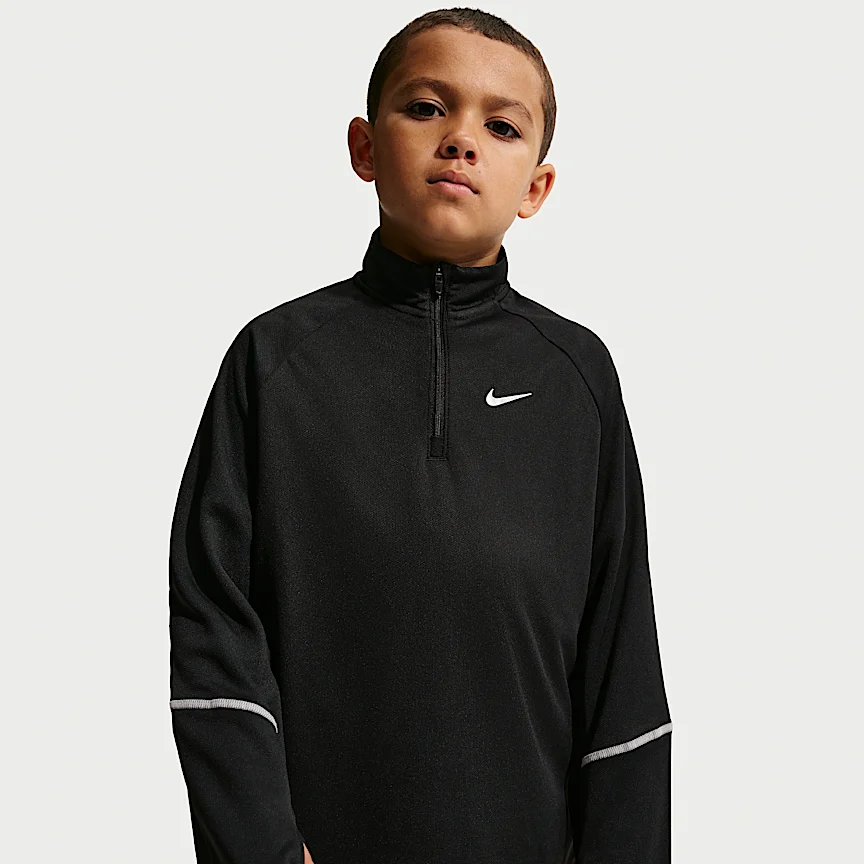 NIKE Miler — Big Kids' Dri-FIT 1/2-Zip Top