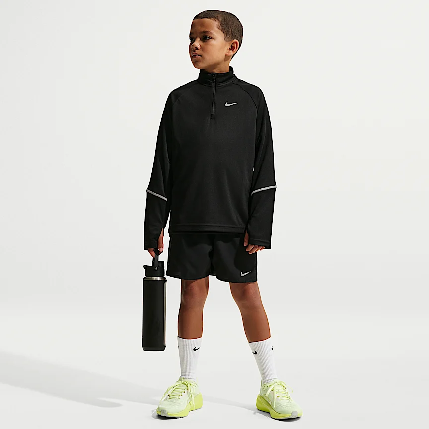 NIKE Miler — Big Kids' Dri-FIT 1/2-Zip Top - Image 4