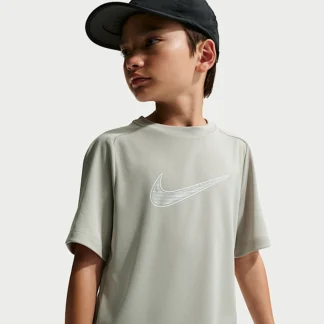 NIKE マルチ — ジュニア (ボーイズ) Dri-FIT ショートスリーブ トレーニング トップ