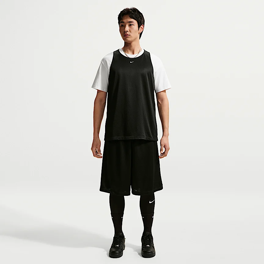NIKE スタンダード イシュー — メンズ プラクティス メッシュ バスケットボールジャージー - Image 4