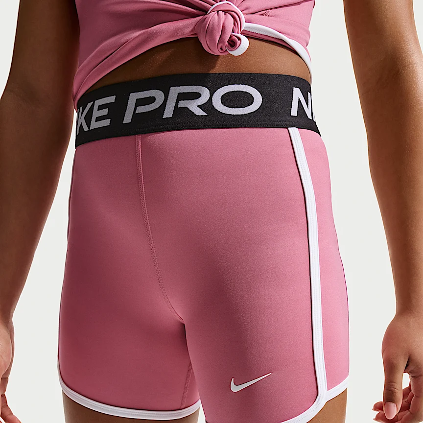 NIKE プロ — ガールズ Dri-FIT 8cm ショートパンツ - Image 2