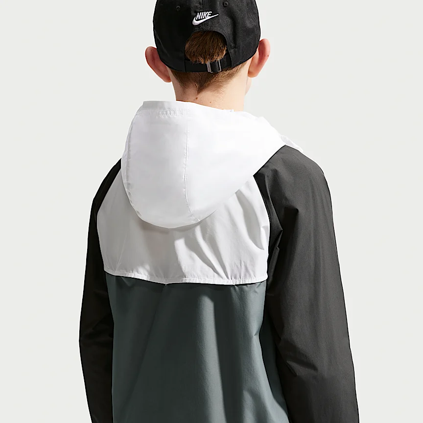 NIKE Sportswear Windrunner — Big Kids' Hooded Repel Jacket - Image 2