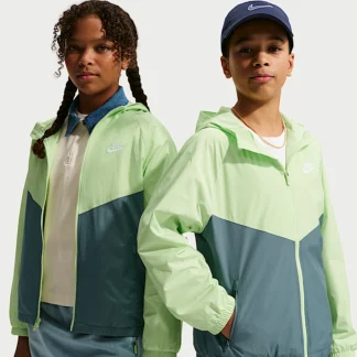NIKE スポーツウェア ウィンドランナー — ジュニア フーデッド レペル ジャケット