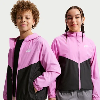NIKE スポーツウェア ウィンドランナー — ジュニア フーデッド レペル ジャケット