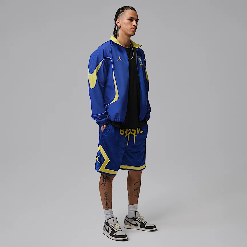NIKE Jordan — Men's Mesh Diamond Shorts - Image 8