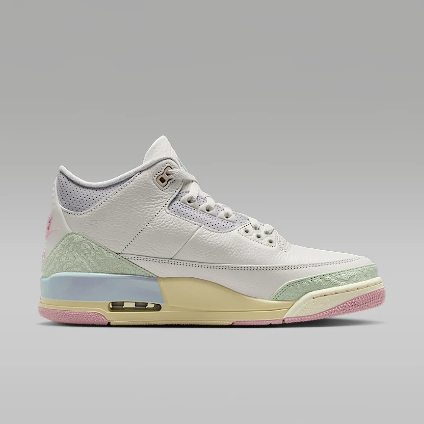 NIKE エア ジョーダン 3 レトロ "Sail and Jade Aura" — メンズシューズ - Image 3