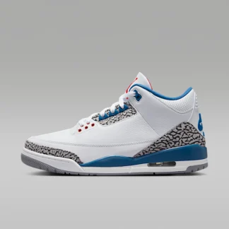 NIKE Air Jordan 3 Retro "True Blue" — Men's Shoes
