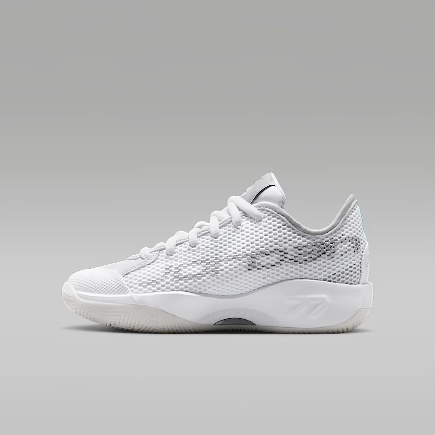 NIKE Luka 77 "Triple White" — Big Kids' Basketball Shoes