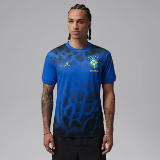 NIKE Brazil Academy Pro — Men's Jordan Dri-FIT Soccer Short-Sleeve Pre-Match Top