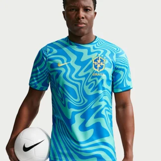 NIKE Brazil Academy Pro — Men's Nike Dri-FIT Soccer Pre-Match Short-Sleeve Top