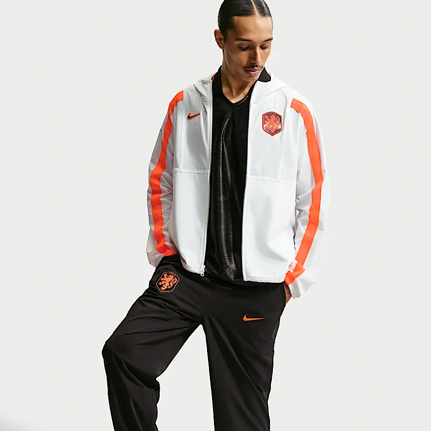 NIKE オランダ エナジー — メンズ ナイキ Dri-FIT サッカー ウーブンジャケット - Image 3