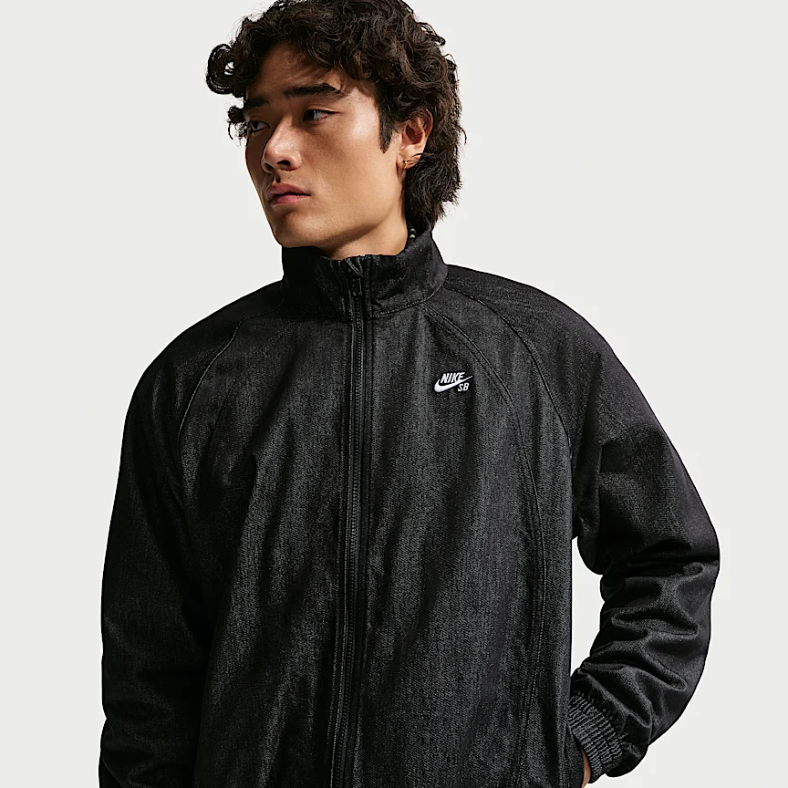 NIKE SB — デニム フルジップ トラックジャケット