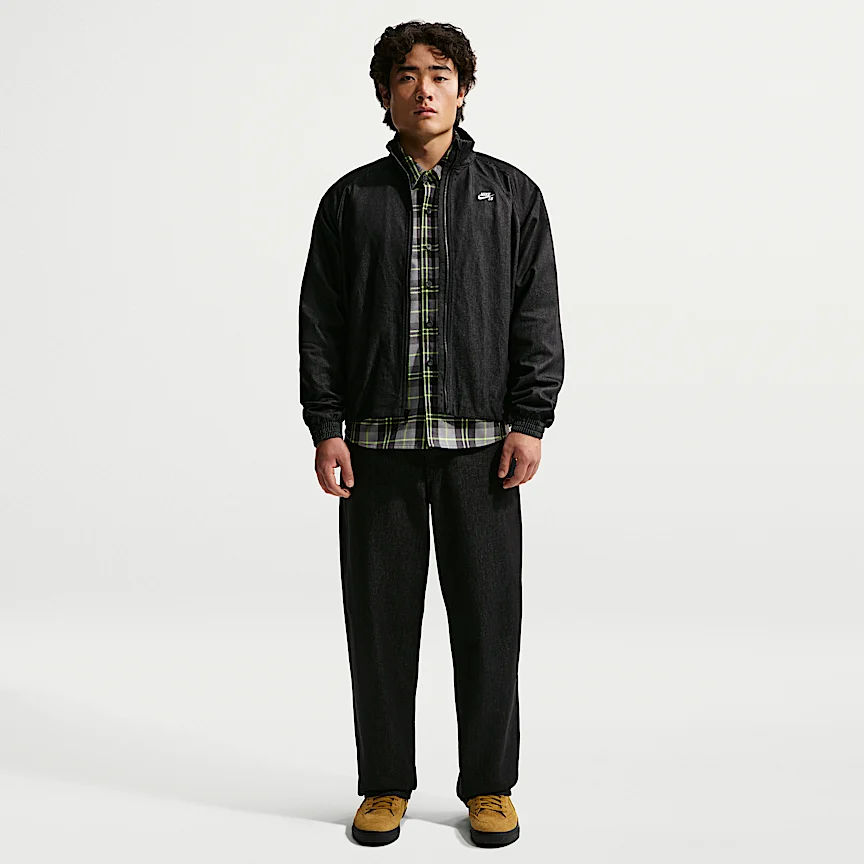 NIKE SB — デニム フルジップ トラックジャケット - Image 4