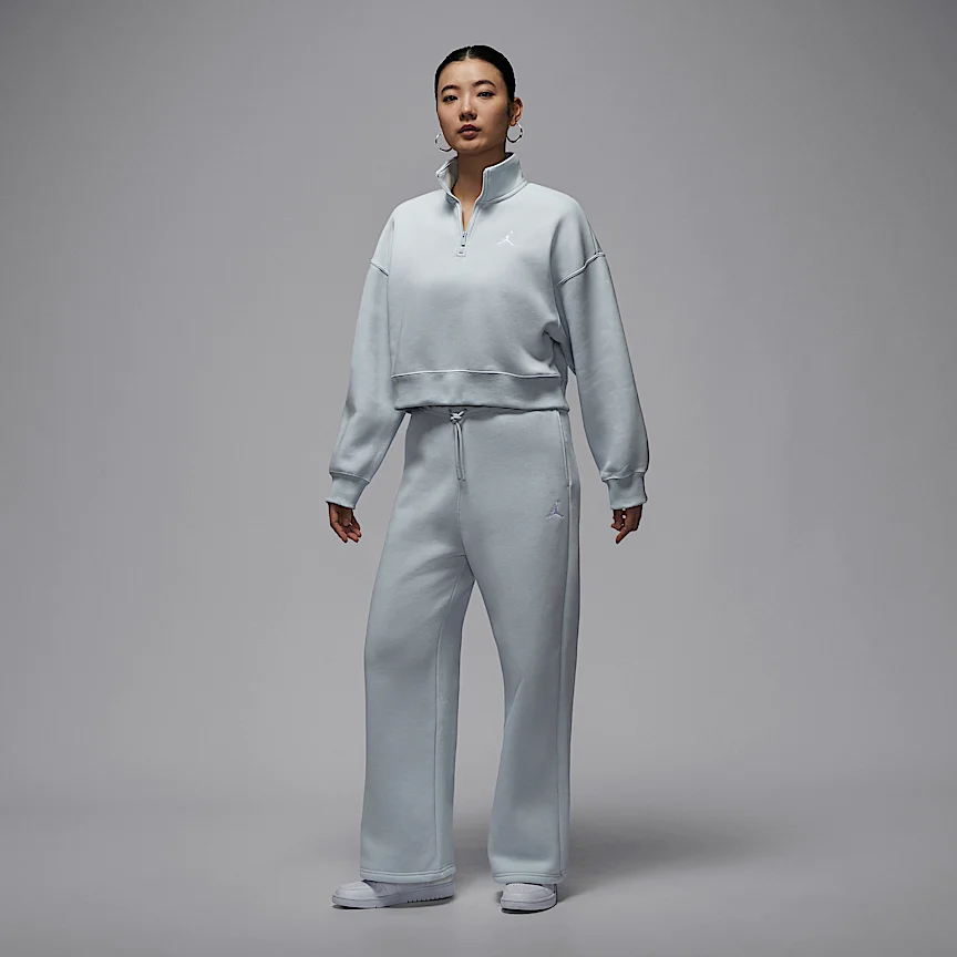 NIKE ジョーダン ブルックリン フリース — ウィメンズ オープンヘム パンツ - Image 5