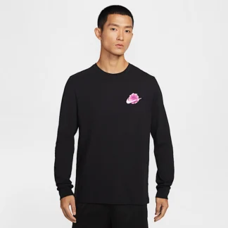 NIKE エッセンシャル — メンズ ロングスリーブ バスケットボールTシャツ