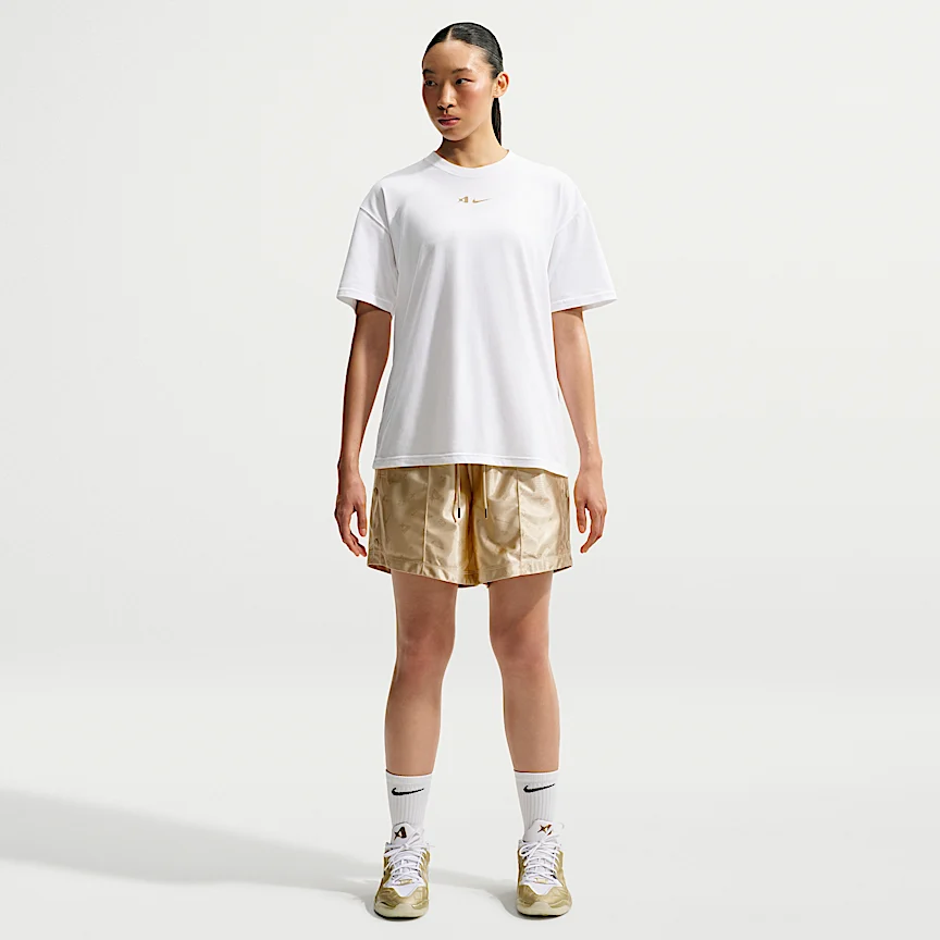 NIKE エイジャ — エイジャ ウィルソン ナイキ Dri-FIT バスケットボール Tシャツ - Image 4