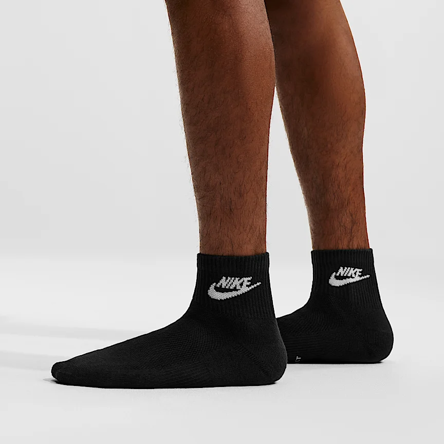 NIKE Everyday Elevated — Ankle Socks (3 Pairs) - Image 3