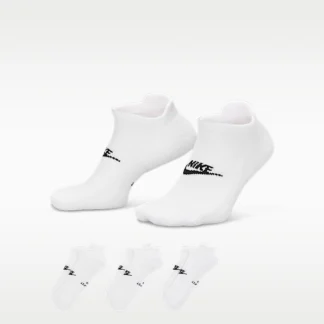NIKE エブリデイ エレベーテッド — ノーショウ ソックス (3足)