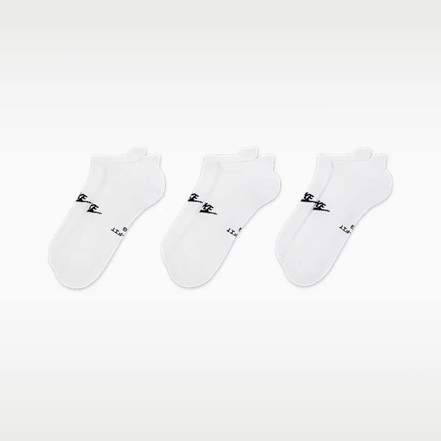 NIKE エブリデイ エレベーテッド — ノーショウ ソックス (3足) - Image 2