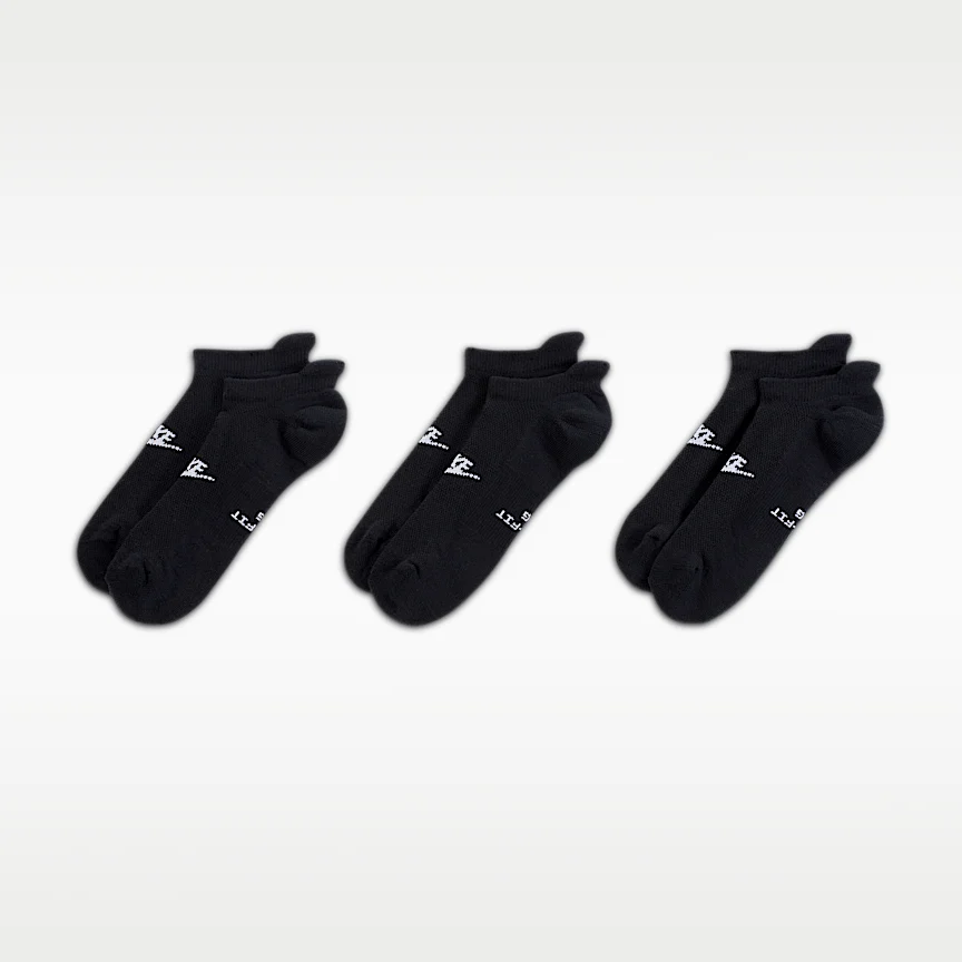 NIKE エブリデイ エレベーテッド — ノーショウ ソックス (3足) - Image 2