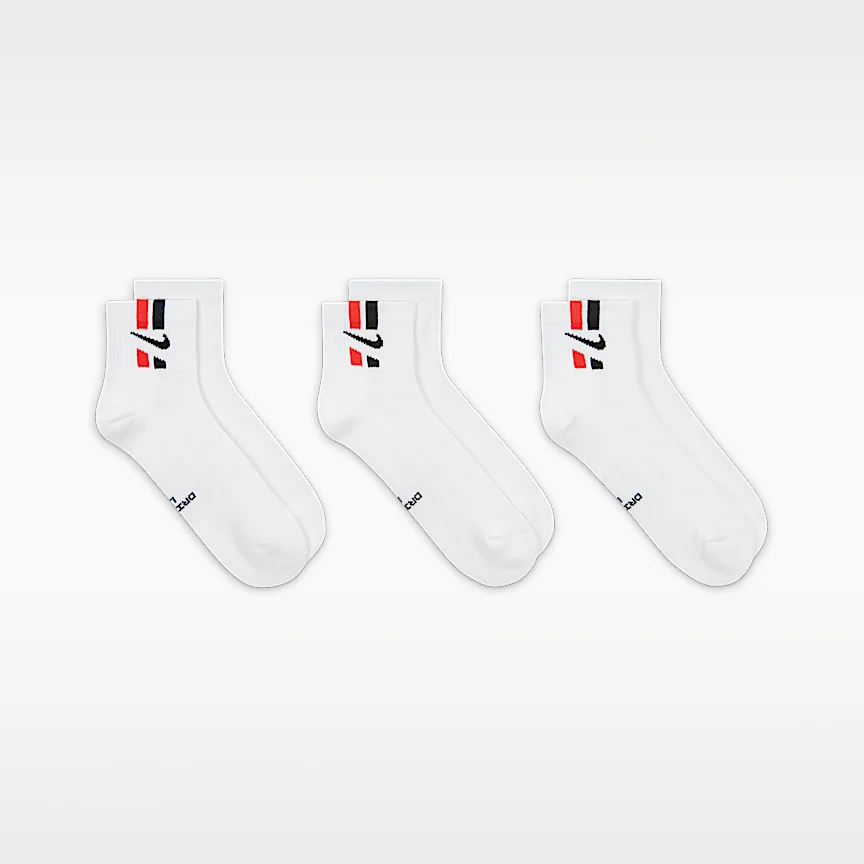 NIKE エブリデイ エレベーテッド — アンクル ソックス (3足) - Image 3