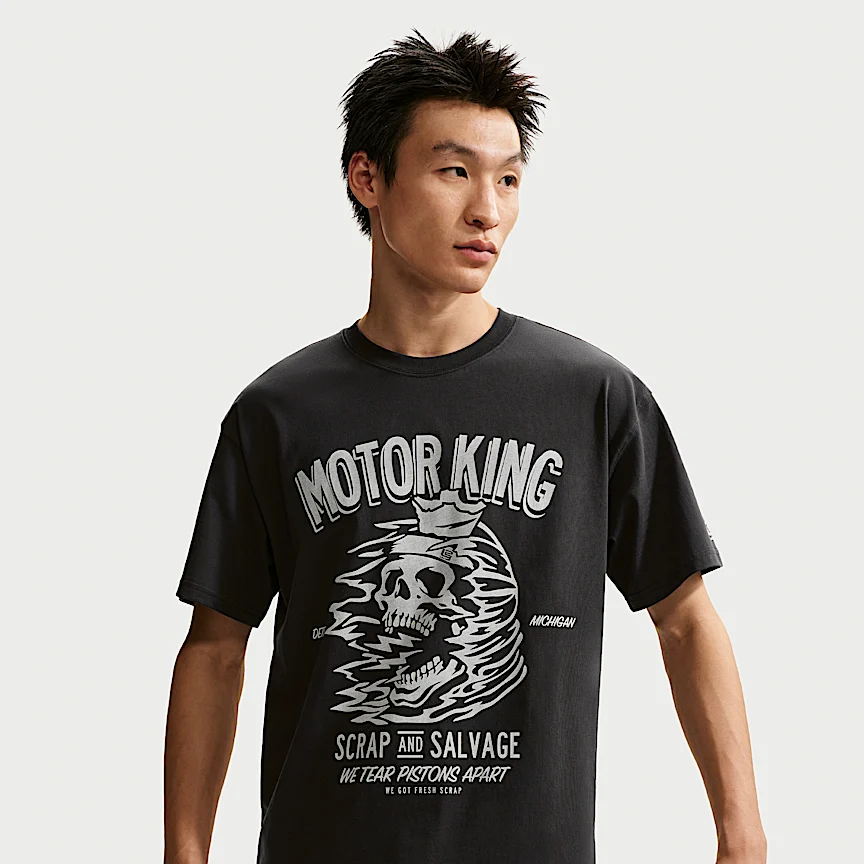 NIKE レブロン "Motor King" — ナイキ メンズ バスケットボール Tシャツ
