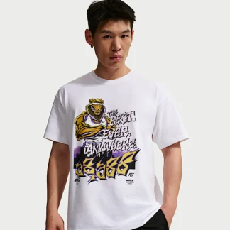 NIKE レブロン "For The Record" — ナイキ メンズ バスケットボール Tシャツ