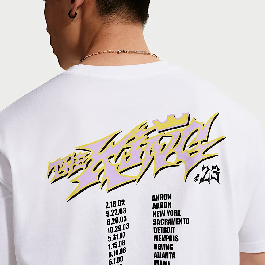 NIKE レブロン "For The Record" — ナイキ メンズ バスケットボール Tシャツ - Image 2