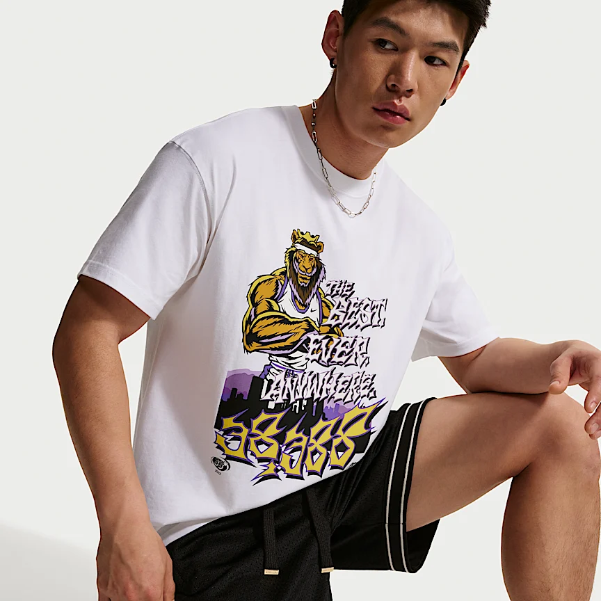 NIKE レブロン "For The Record" — ナイキ メンズ バスケットボール Tシャツ - Image 3